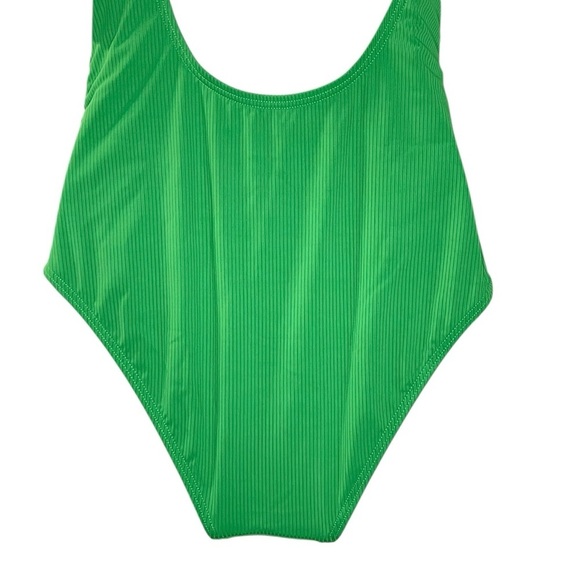 Charmo V Neck One Piece Swimsuits Ruched Tummy Control Monokini Bathing Suit - Picture 8 of 11